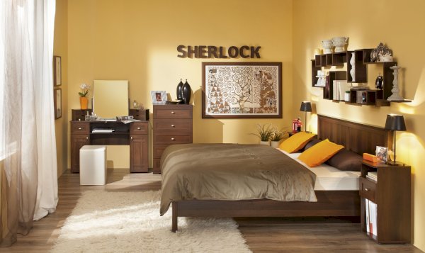 Модульная спальня Sherlock Орех шоколадный (Глазов)